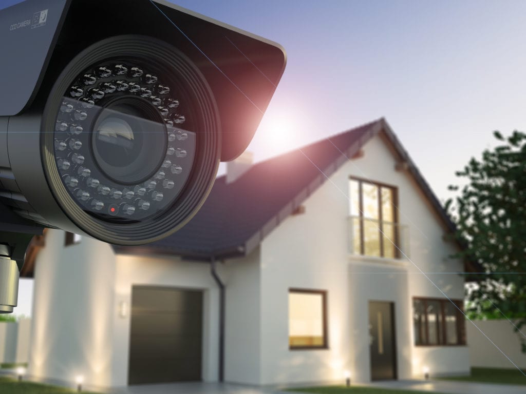security camera & home
