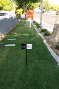 Yard sign